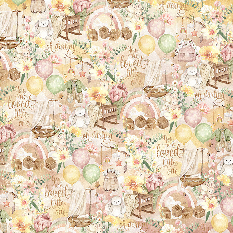 Oh Darling 12x12 Single Sheet