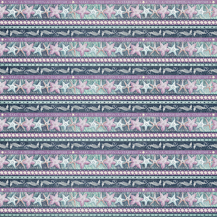 Wish Upon a Starfish 12x12 Single Sheet