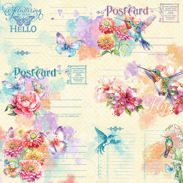 Let your Spirit Soar 12x12 Single Sheet