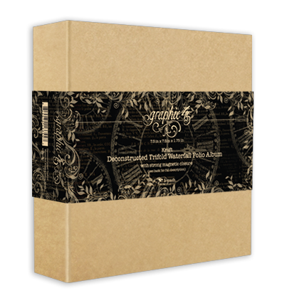 Deconstructed Trifold Waterfall Folio Album – Kraft