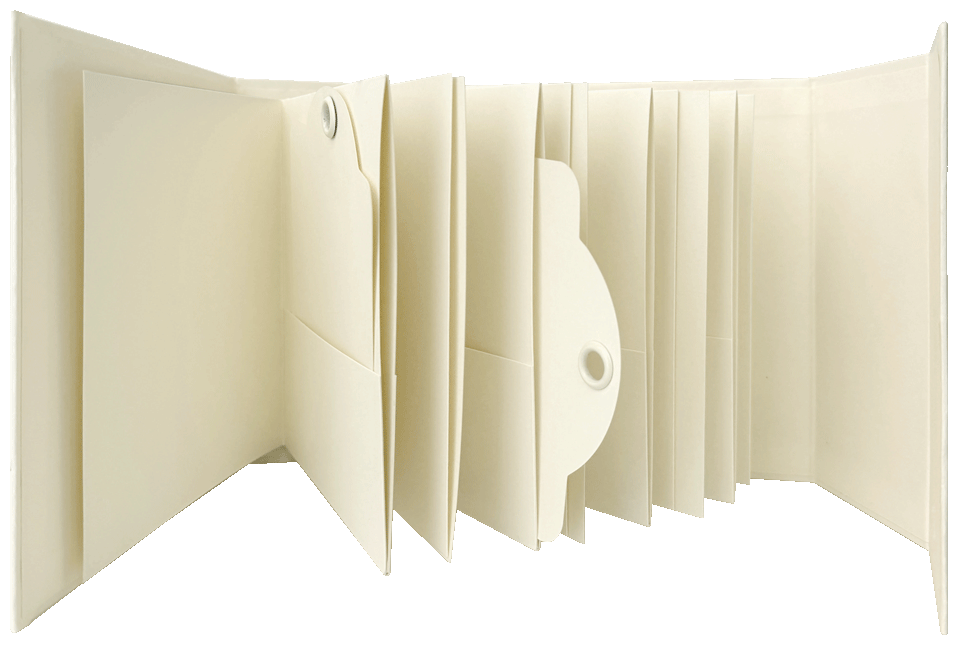 Square Tag & Pocket Wrap-Around Album