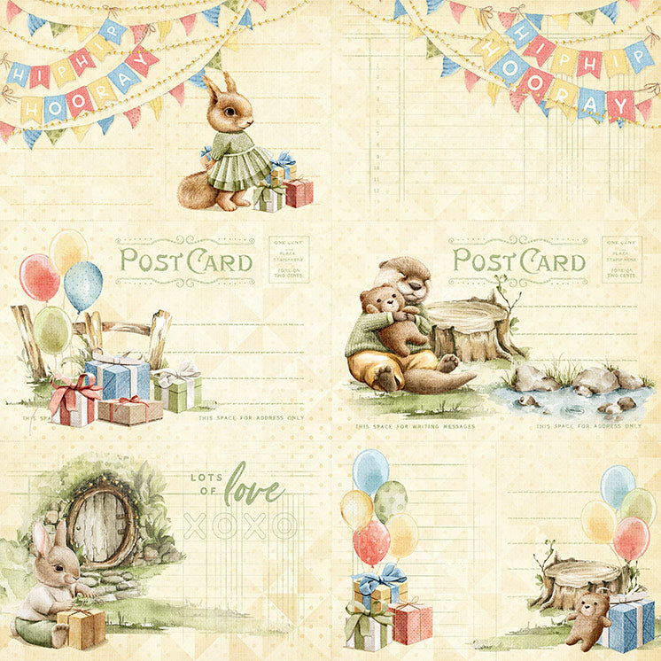 Best Day Ever 12x12 Single Sheet