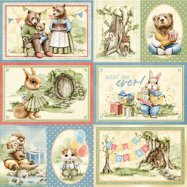 Best Day Ever 12x12 Single Sheet