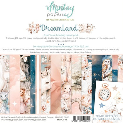 Dreamland 6”x6” Scrapbooking Pad