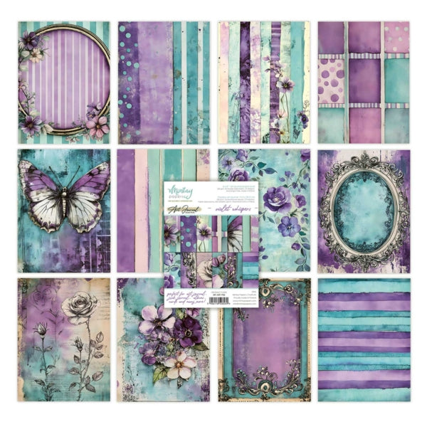 Violet Whispers 6"x8" Pad