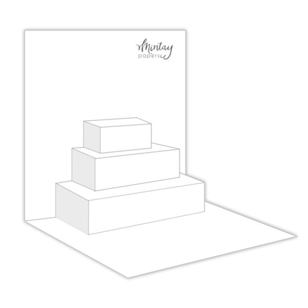 Pop-Up Card Insert - White (5pcs)