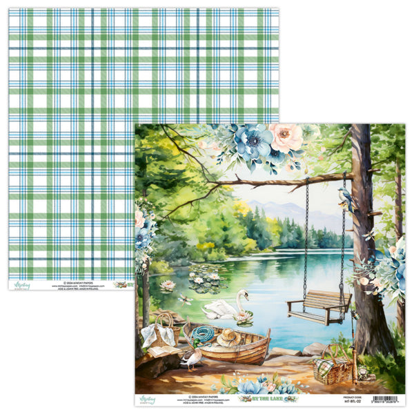 By The Lake 12”x12” Paper Set