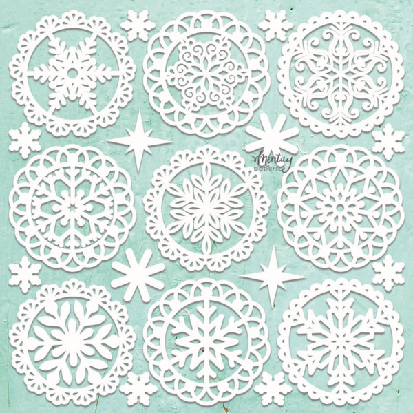 Winter Doilies Chippies