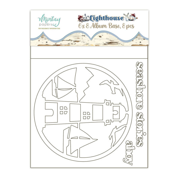 Lighthouse Chipboard Album Base