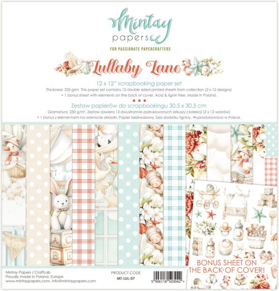Lullaby Lane 12”x12” Paper Set