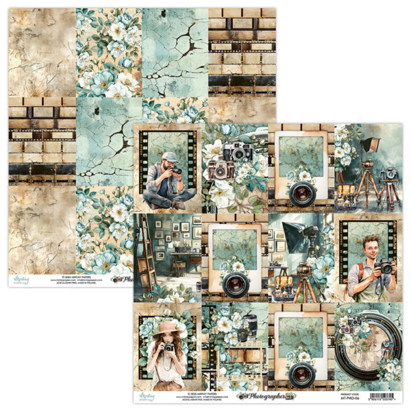 Photographer 12”x12” Paper Set
