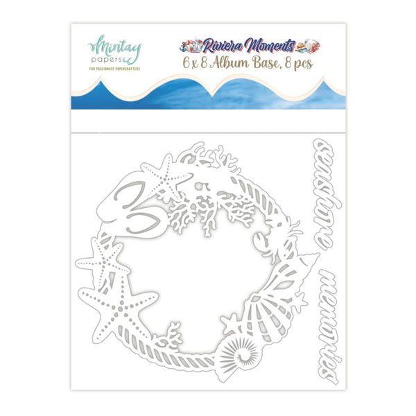 Riviera Moments Chipboard Album Base