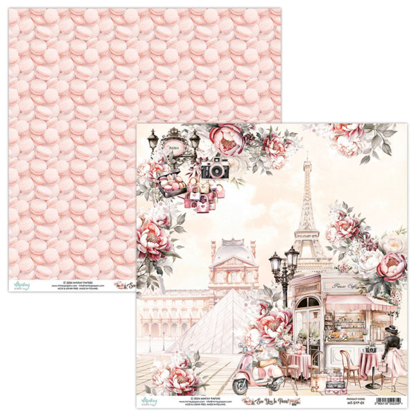 See You In Paris 12”x12” Paper Set