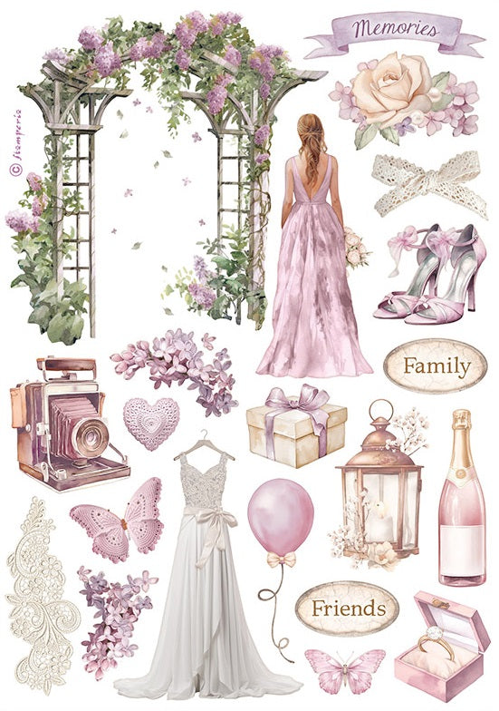 Romance Forever Washi Pad