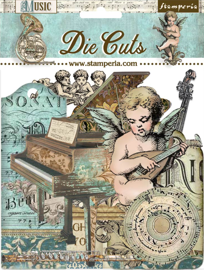 Music Cardboard Die-Cuts