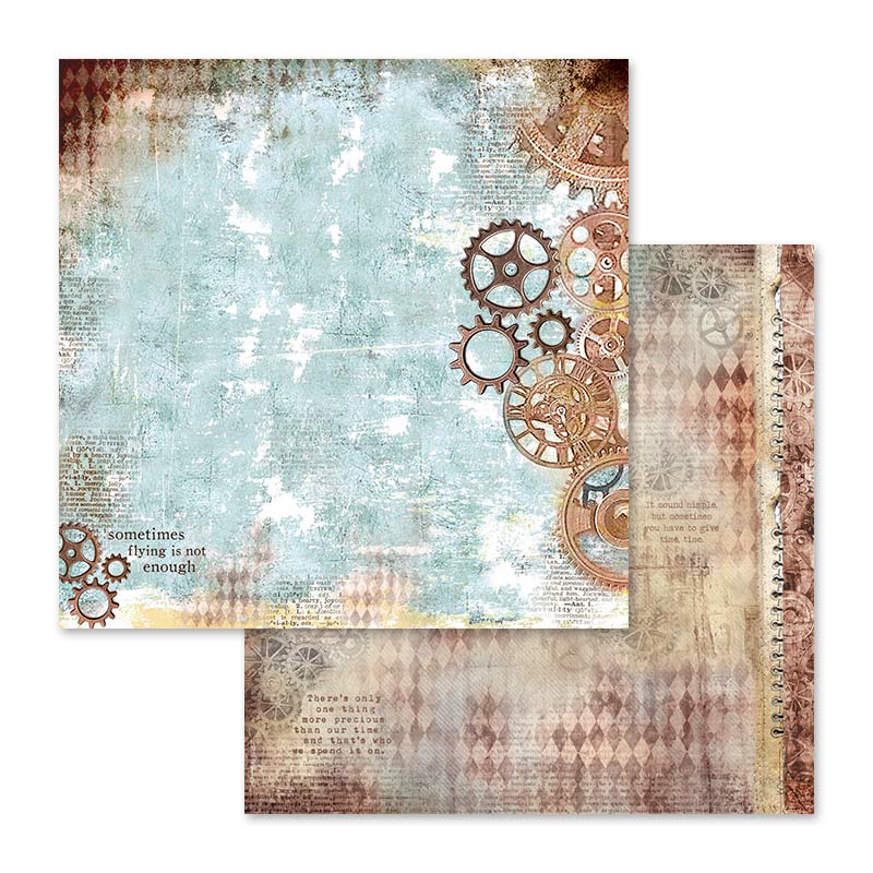 Clockwise 12"x12" Scrapbooking Pad