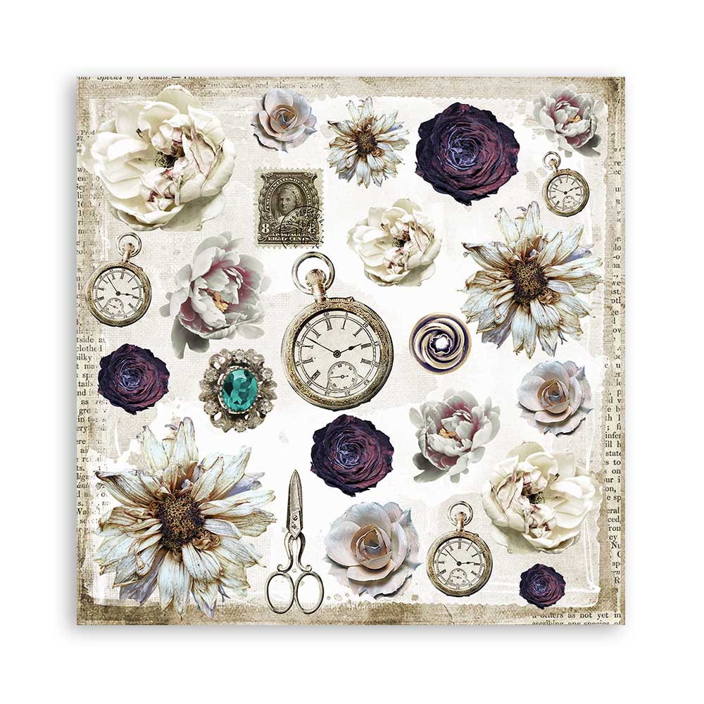 Journal 12"x12" Scrapbooking Pad