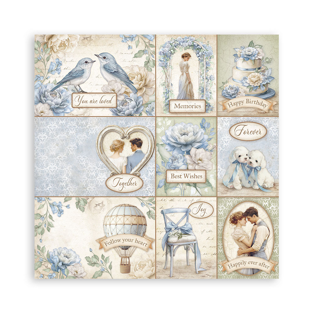 Timeless 8"x8" Single Faced Maxi Scrapbooking Pad