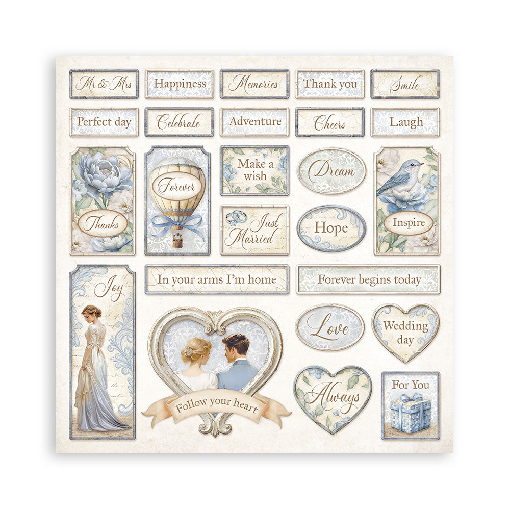 Timeless 8"x8" Single Faced Maxi Scrapbooking Pad
