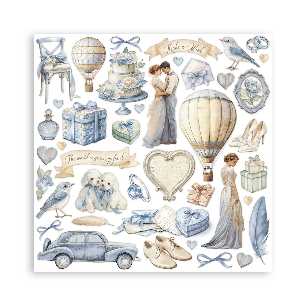Timeless 8"x8" Single Faced Maxi Scrapbooking Pad