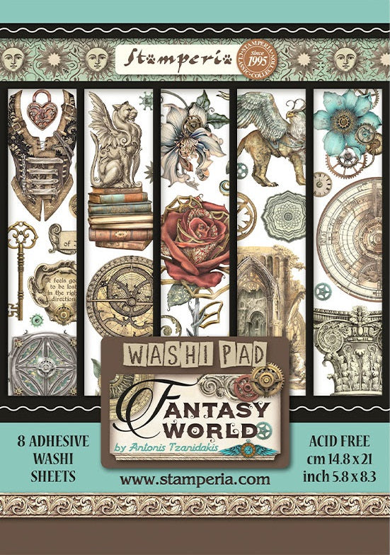 Fantasy World Washi Pad