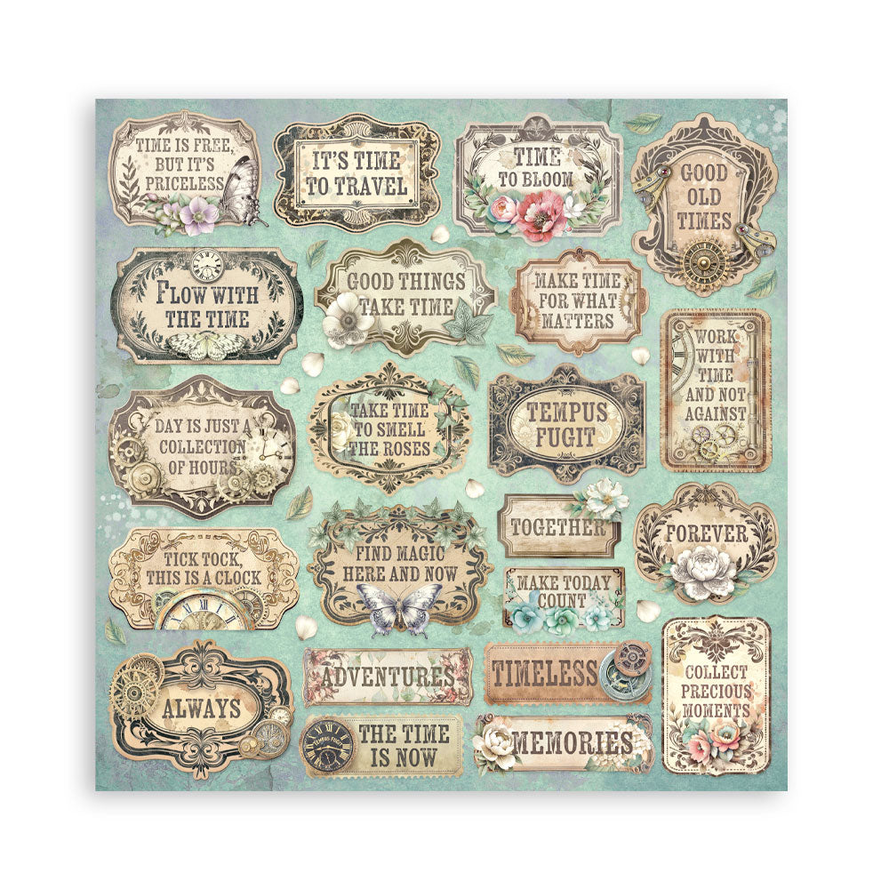 Gardens of Time 12"x12" Scrapbooking Pad