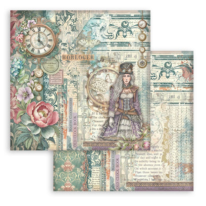 Gardens of Time 12"x12" Scrapbooking Pad