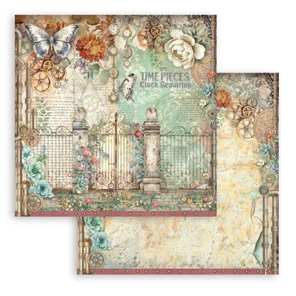 Gardens of Time 12"x12" Scrapbooking Pad