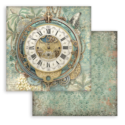 Gardens of Time 8"x8" Scrapbooking Pad