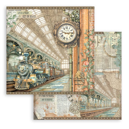 Gardens of Time 12"x12" Scrapbooking Pad