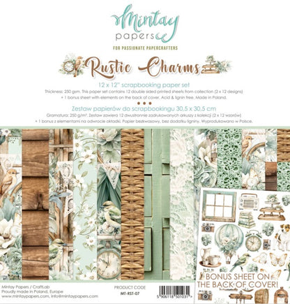 Rustic Charms 12”x12” Paper Set