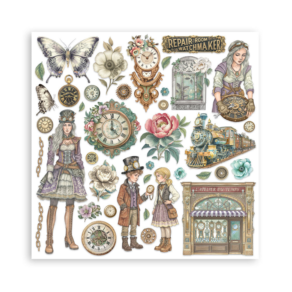 Gardens of Time 12"x12" Scrapbooking Pad