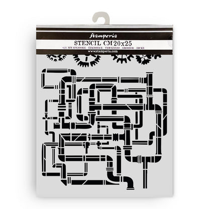 Gardens of Time Tubes  20cmx25cm Stencil