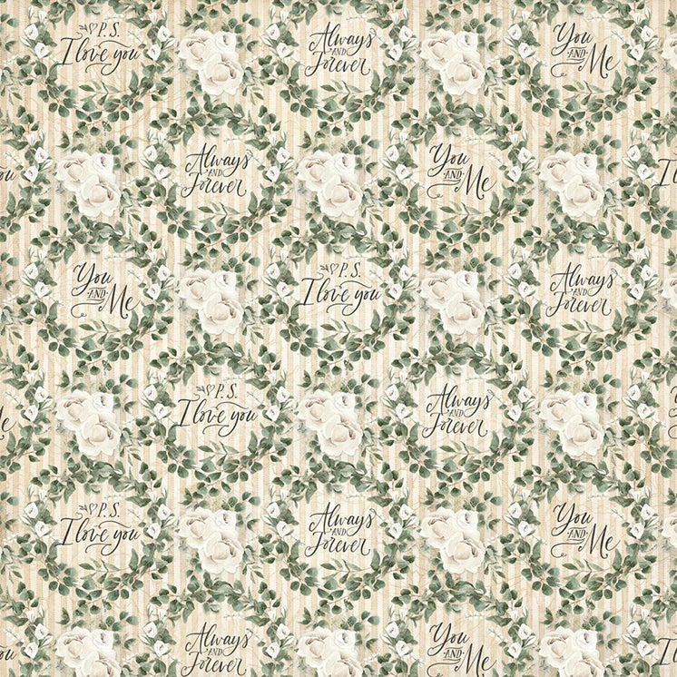 You and Me 12x12 Single Sheet