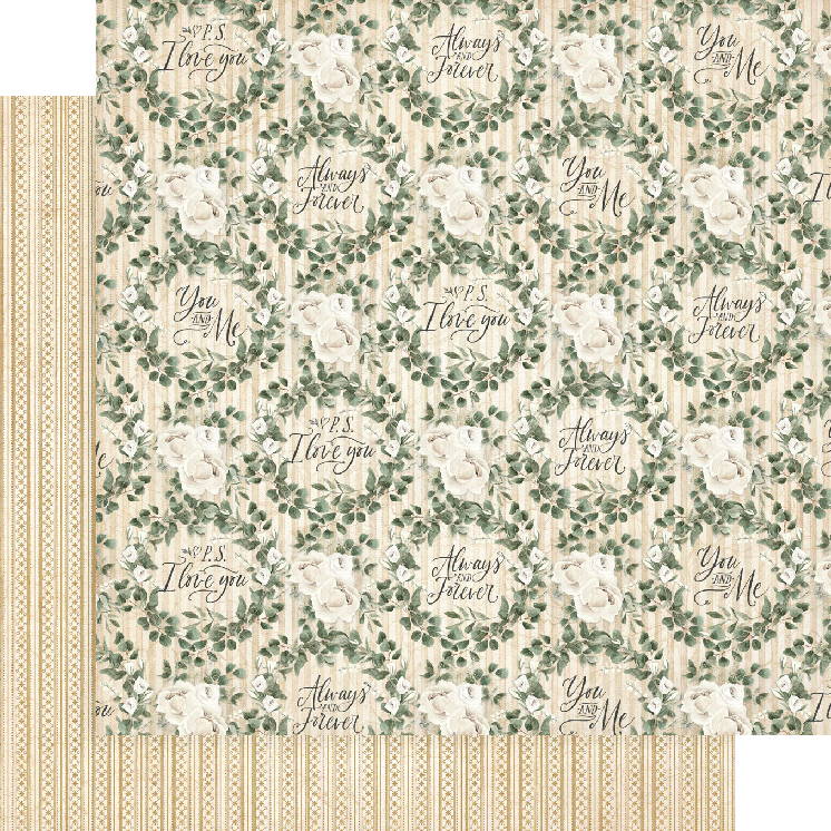 You and Me 12x12 Single Sheet