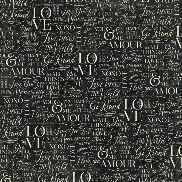 Always and Forever 12x12 Single Sheet