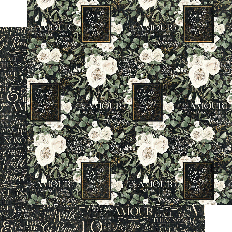 Always and Forever 12x12 Single Sheet