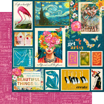 Let's Get Artsy 8x8 Pack