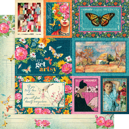 Let's Get Artsy 8x8 Pack