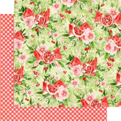 Good Old Summertime 12x12 Single Sheet