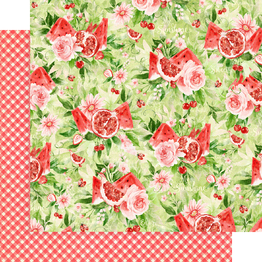 Good Old Summertime 12x12 Single Sheet