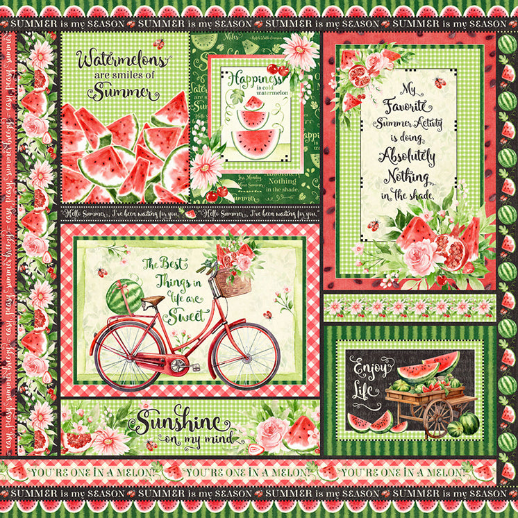 Enjoy the Ride 12x12 Single Sheet