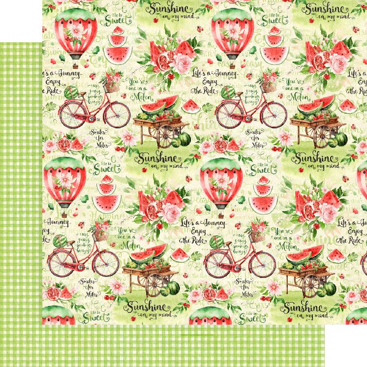 Time to Relax 12x12 Single Sheet