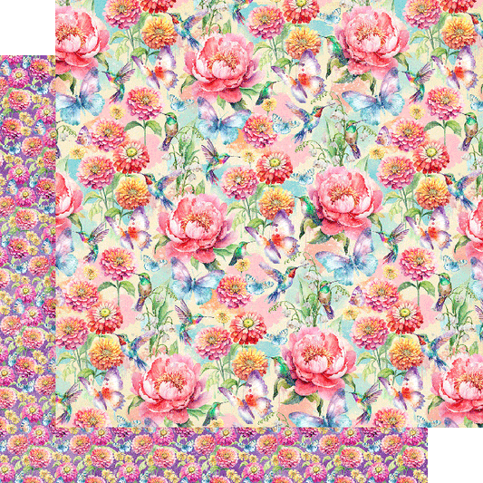 Color my World 12x12 Single Sheet