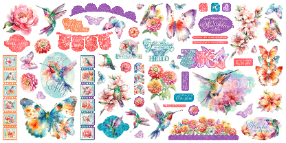 Flight of Fancy Ephemera Set