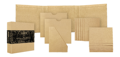 Deconstructed Trifold Waterfall Folio Album – Kraft