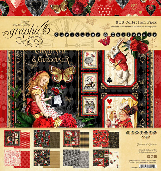 Curiouser & Curiouser 8x8 Pack