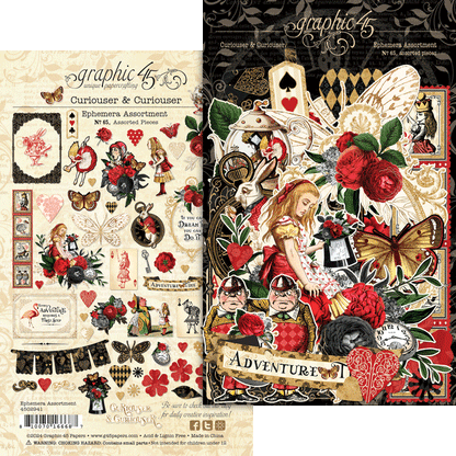 Curiouser & Curiouser Ephemera Set