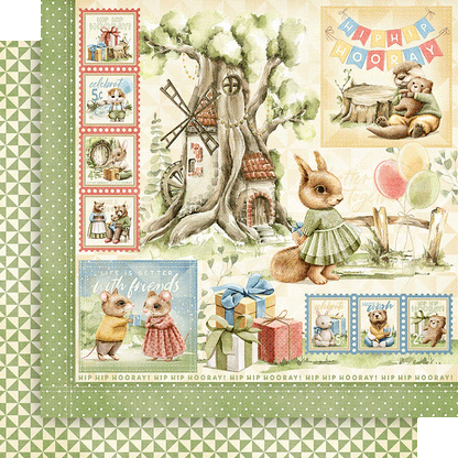 Hip Hip Hooray 8x8 Pack