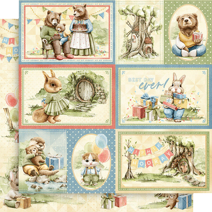 Hip Hip Hooray 8x8 Pack